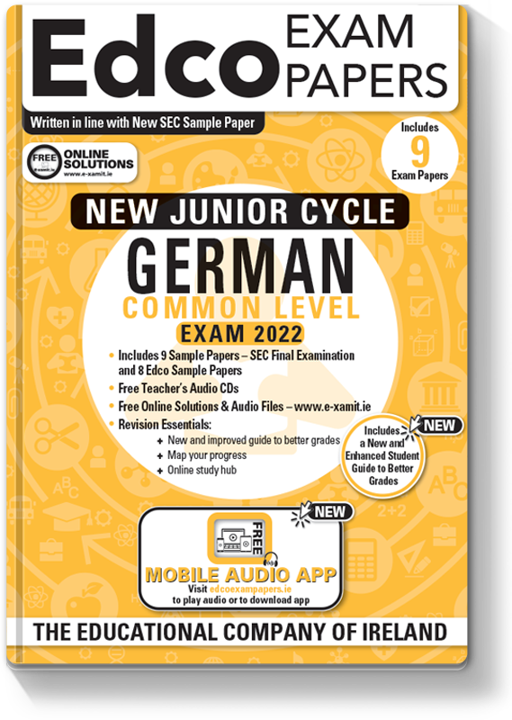 JC German Exam Papers 2021