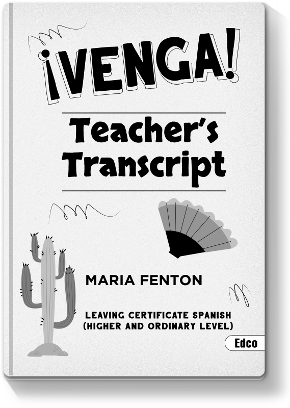 ¡Venga! - Teacher's Transcript