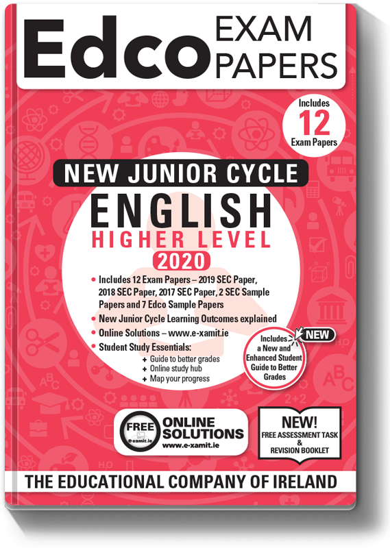 JC English Higher Level Exam Papers 2020