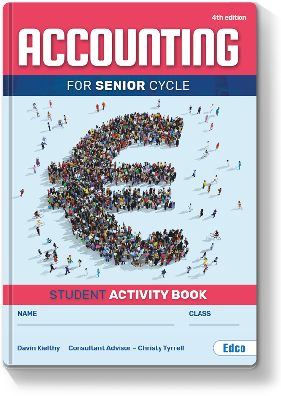 Accounting for Senior Cycle 4th Edition - Student Activity Book 2021