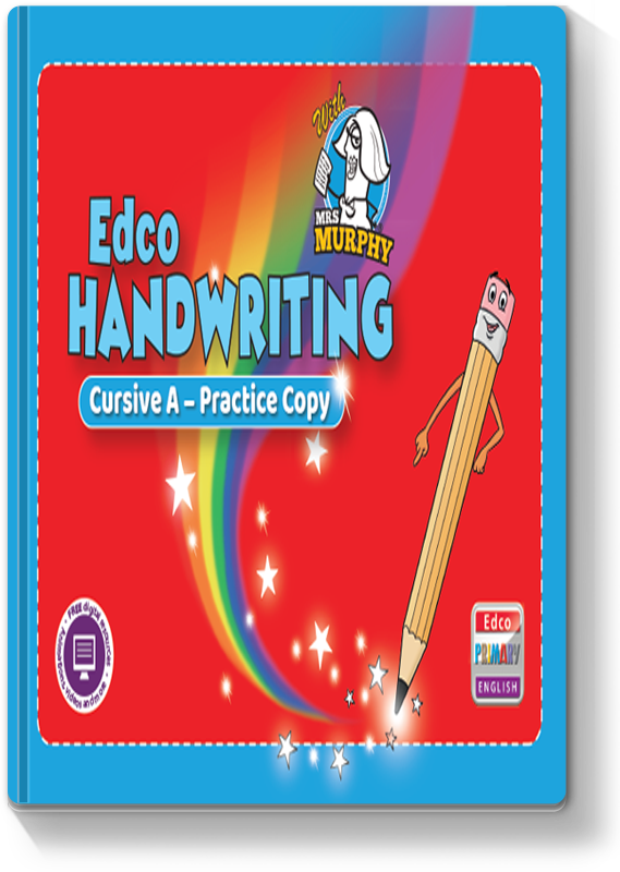 Edco Handwriting Cursive A - Practice Copy