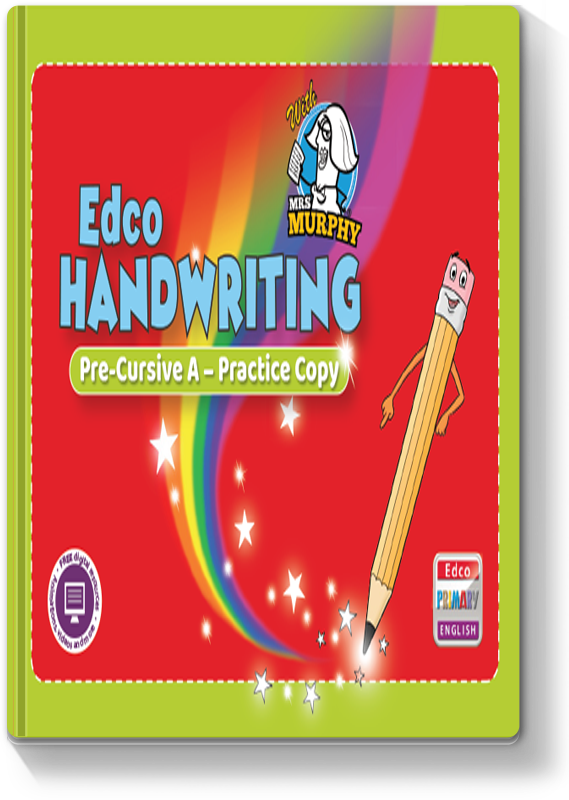 Edco Handwriting Pre-Cursive A - Practice Copy 2021
