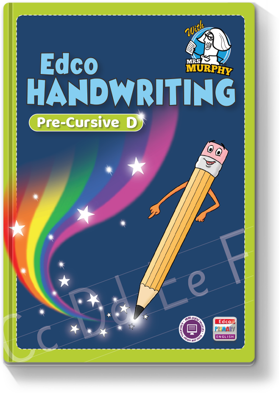 Edco Handwriting Pre-Cursive D