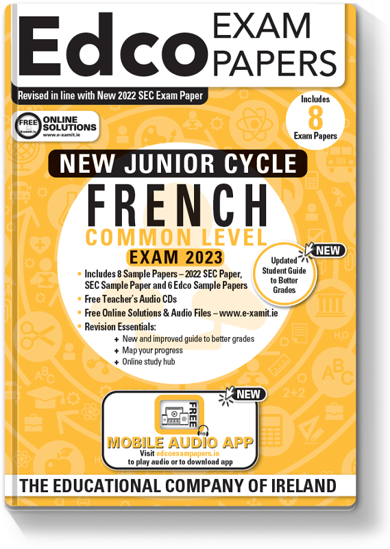 JC French Exam Papers 2022