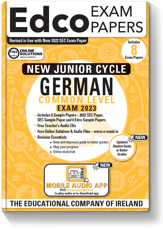 JC German Exam Papers 2022