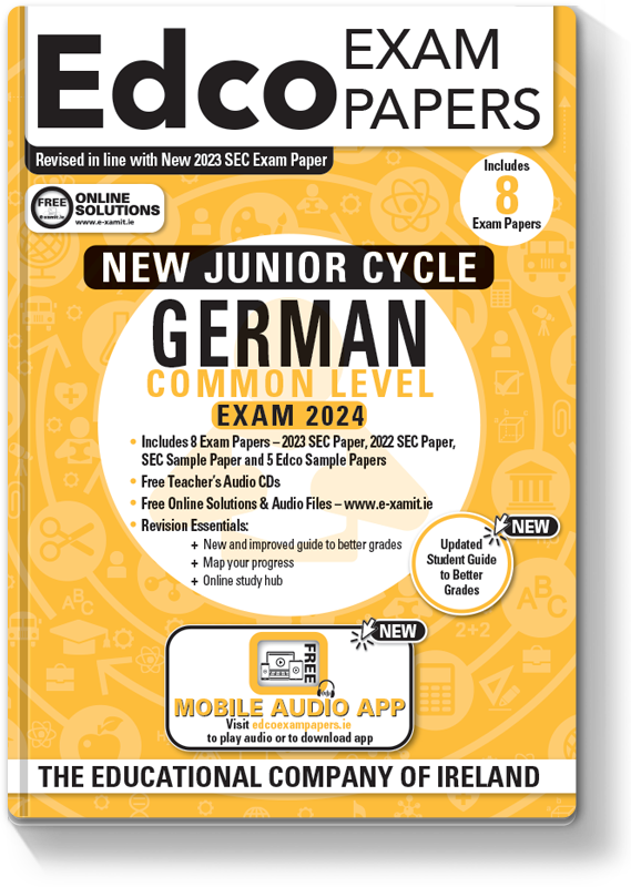 JC German Exam Papers 2023