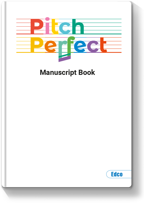 Pitch Perfect Manuscript Book