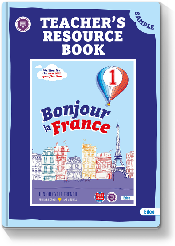 Bonjour la France Sample Teacher's Resource Book