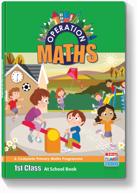 Operation Maths 1st Class - At School Book