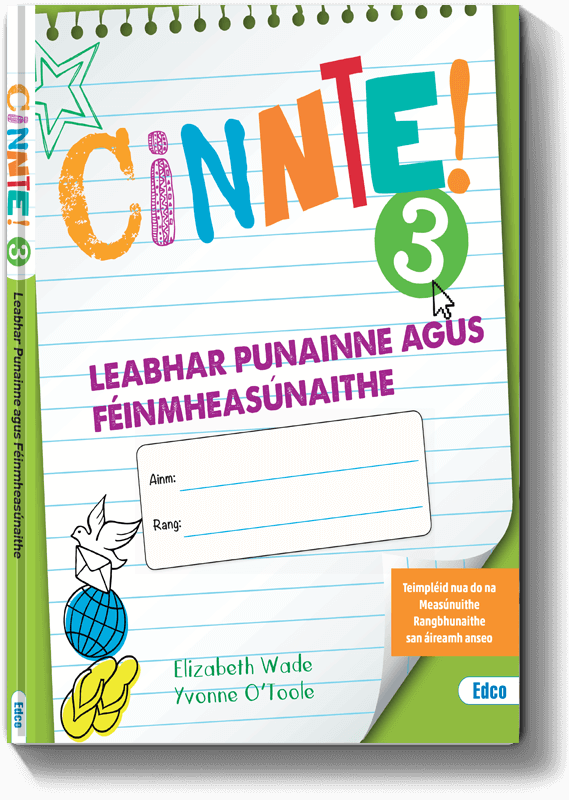 Cinnte! 3 Leabhar Punainne Agus Féinmheasúnaithe 2019