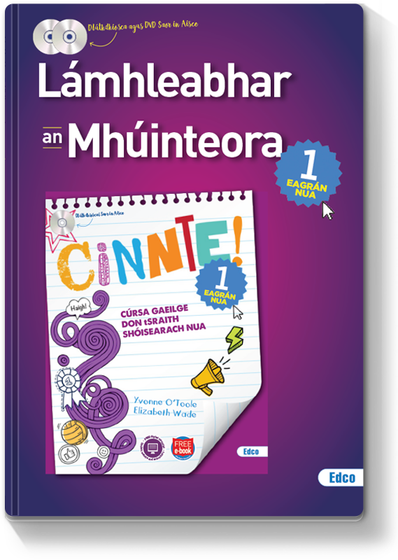 Cinnte! 1 Lámhleabhar an Mhúinteora 2019