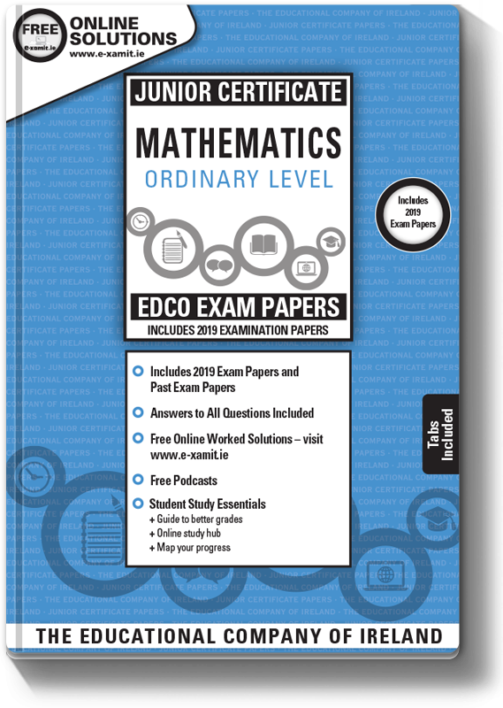 JC Maths Exam Papers Ordinary Level 2019