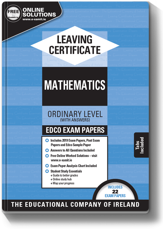 LC Maths Ordinary Level Exam Papers 2019